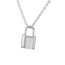 Ashes Holders Cremation Necklace Stainless steels Padlock