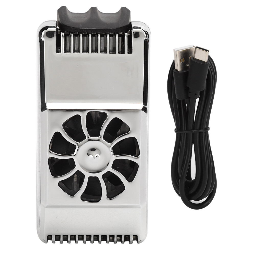 Cooling Fan For Mobile Phone, Gaming Phone Cooler With Semiconductor Refrigeration Rechargeable Battery And Ultra Quiet Operation, Universal Compatibi 9486358072127