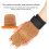 Weightlifting wrist wraps, adjustable, padded Ref: 9143 5