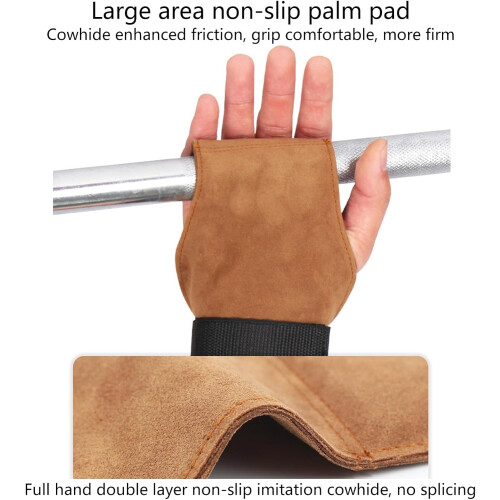 Weightlifting wrist wraps, adjustable, padded Ref: 9143 1