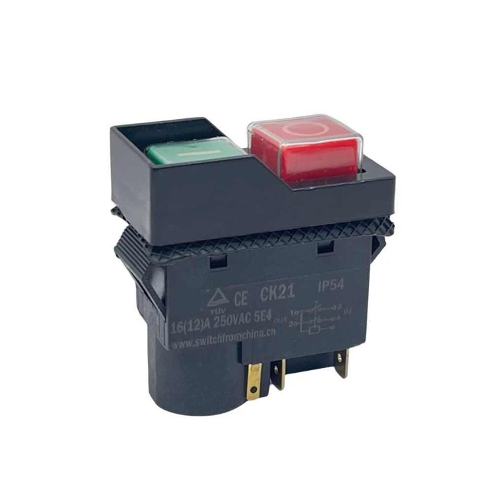 Power Switches Ck21 Electromagnetic Switches 250V 16A Push Button Switches Pa66 Ref: 5275 9426802068733