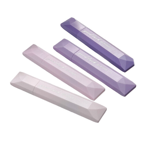 4Pcs 6mmX5M Double-Side Tape Runner For Card-gradient purpl