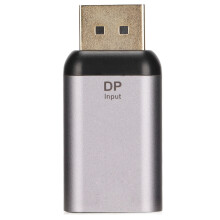 Ultra HD-converter DisplayPort-adapter HDMI-uitgang Hoge resolutiebeeldscherm voor laptop HDTV Aluminium behuizing Compact ontwerp