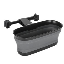 Bandeja para aperitivos con portavasos para asiento de coche, duradera y estable, con ángulo ajustable, organizador de almacenamiento de alimentos