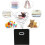 Collapsible Storage Cubes, Modular Cube Shelving Compatibility Ensures Ease Of Use, Space-Saving Storage Solutions For Your Home 3