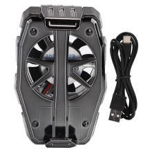 Handykühler mit Halbleiterkühlung, mobiler Radiator mit schneller Abkühlung und linearer Dämpfung, Teleskopclip, tragbares Design für