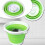 Travel Washer Foldable USB Laundry Tub Capacity-Light Grey 2 7