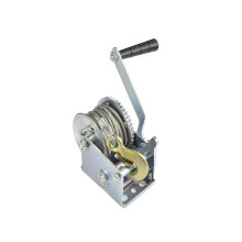 Manual hand winch, 800pound hardware, durable rope trailer winch for cars, DIY projects