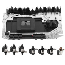 Programed OEM Remanufactured Transmission Control Module w/ Transmission Solenoid Kit Anti Rust Plastic & Aluminum Alloy Material Compatible w/