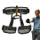 Men's Climbing Harness, Adjustable HeavyDuty Fall Protection Belt  Black 1