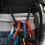 Men's Climbing Harness, Adjustable HeavyDuty Fall Protection Belt  Black 5