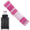 Jacket grab strap  Hands with buckle  Quickrelease travel strap, hot pink 4