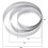 Cake mold, perforated round cake ring for baking dessert mousse molds, kitchen tools (8PCS 8CM Silver A) 5