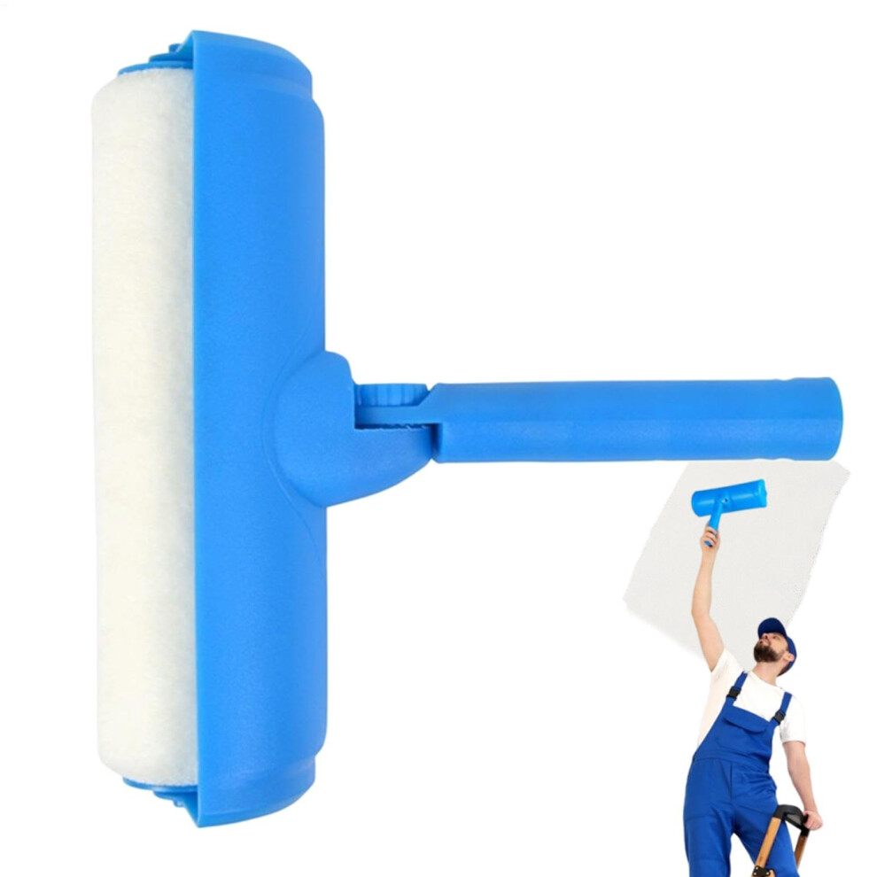 Ceiling Roller Brush, Wall Roller Brush 10 Inch Primer Paint Roller Splash Proof Roller Tool 9189345746338