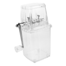 Hand Operated Ice Crusher Small Crushed Ice Tool Manual Ice Maker Stainless Steel