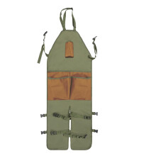 Garden apron, outdoor picking apron, antidirt apron for gardening and pruning with multiple pockets