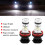 Προβολείς LED Βελτίωσης Super White LED Bulbs80W Υψηλή Φωτεινότητα Μεγάλη Ζωή Υπηρεσιών με 6