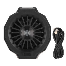 Handykühler mit Dual-Halbleiter-Kühlchip, tragbarer Handy-Radiator für TikTok-Livestreaming, Outdoor-Vlogs, Mobile Gaming, Handy-Lüfter