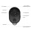 Τηλεχειριστήριο Bluetooth για κάμερα και πολυμέσα, ασύρματο χειριστήριο Bluetooth με 4