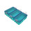 Angel bait storage case with THREE compartments, Cyan 1