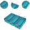 Angel bait storage case with THREE compartments, Cyan 5