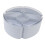 Clear Plastic Plates with Lids, Heart Shaped Plastic Container, Multi-purpose, Safe and Durable for Everyday Use 6