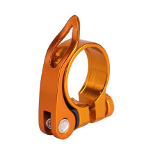 Bicycle seatpost clamp, tube clip, 31.8 mm, quick release, aluminum alloy, seatpost clamp, mountain bike, road bikes