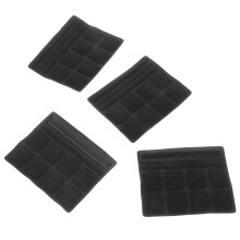 4pcs Hafterschwamm Kinnpolsterpolster Ersatzkissen Universelle Kinnmatte Zum Radfahren HardhatBike Hut Kinn Polster