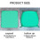 Foldable Garden Plant Mat  Green 2