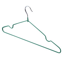 Cintre multifonctionnel pour armoires, surface respectueuse des tissus sans transfert de couleur, cintre fin avec âme en métal et revêtement en