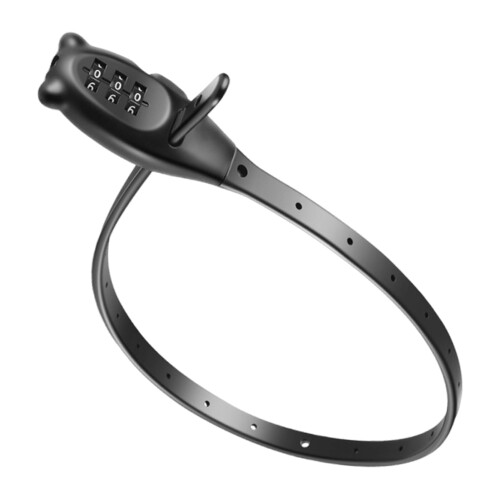 Motorcycle Helmet Lock  Cable Lock with Number Combination, AntiTheft for Scooter Skateboard Cabinet