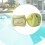 1 Pair of Inflatable Swimming Arm Bands Ref: 3385 5