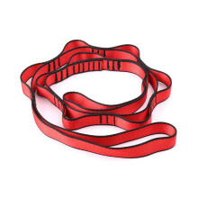 Yoga Hammock Nylon Rope Hanging Mountaineering Bandlet Sling Accessories (Color : Red)