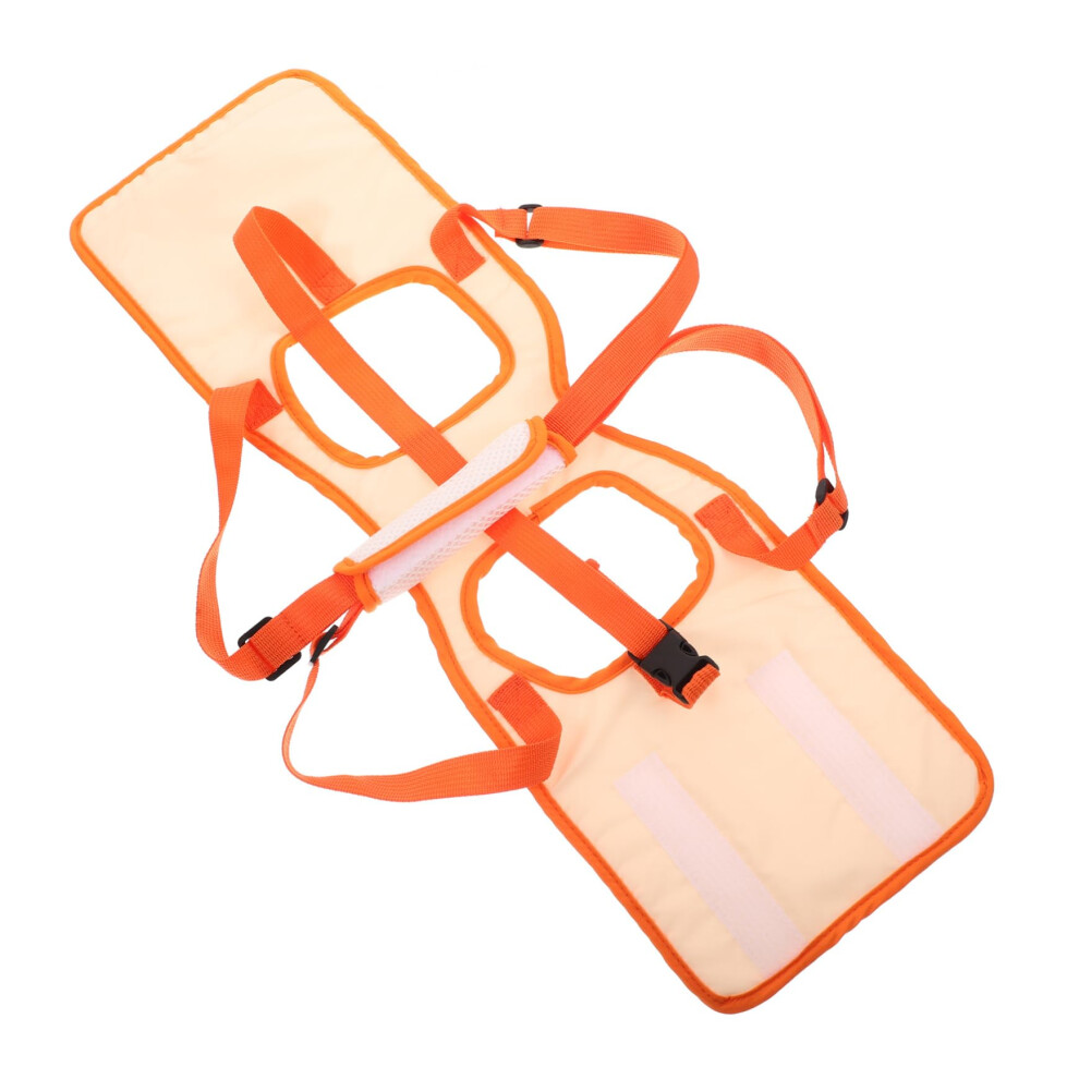 Orange Support Band For The Legs Of Injured Dogs, Adjustable Lifting Sling For Dogs For Rehabilitation Of Pets M
