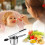 Potato Press Stainless Steel with 3 Interchangeable Press Tabs 4