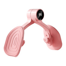 Kegel pelvic floor trainer with counter for home use for women in pink