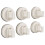 Drillless Wall Mount Hook Vacuum Suction Technology-White 6 1