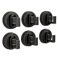Removable Vacuum Adhesive Hook Traceless Removal Space-Black 6