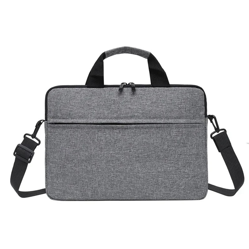 Laptop Sleeve Compatible With 1315 Inch Laptops. Shoulder Strap, Waterresistant, For Business, Leisure, School. Dark Grey 9189345747274