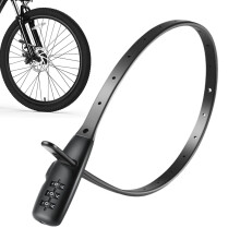 Cable Lock Combination Cable Tie Lock AntiTheft Accessories for Strollers, Scooters, Doors, Skateboards, Regular Long Style