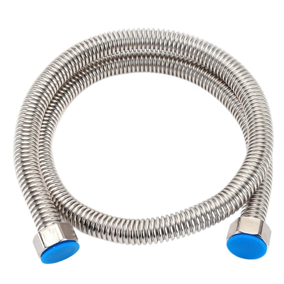 10200Cm Shower Hose Od15.8mm 304 Stainless Steel Bellows Pressure Water Heater Inlet Hose Sink Toilet Connector Outlet Pipe (Size : 70Cm) 9426802075762