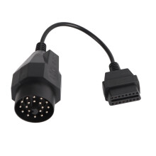 20-pins till 16-pins adapter4BMW Diagnostics, OBD2 20-pins adapter med förbättrad signalstabilitet, BMW20-pins OBD2-kontakt4E36E39E46E53X5Z3