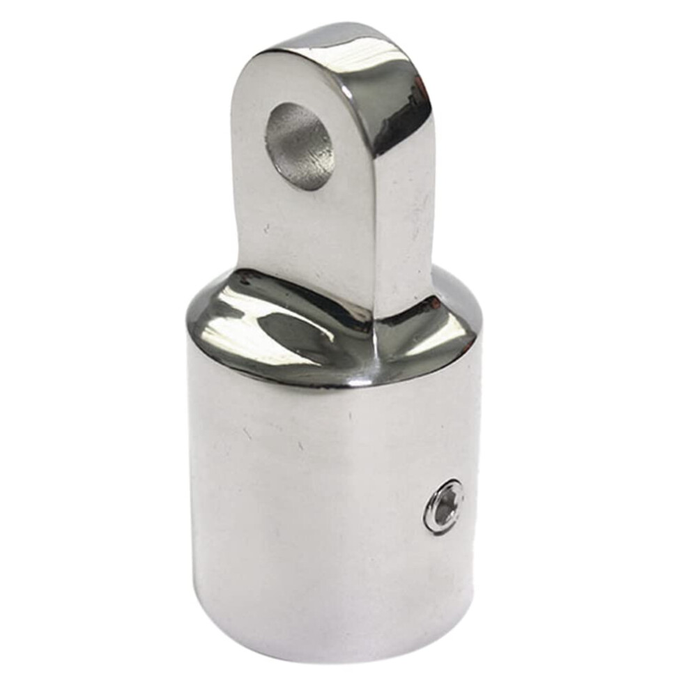 Single Screw 316 Stainless Steel 20 Mm Eye End Cap Bimini Top Hardware Marine Boat Yacht External Eye End Canopy Pipe End 9365049575584