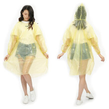 Ponchos de lluvia de emergencia para adultos, multiusos y reutilizables.