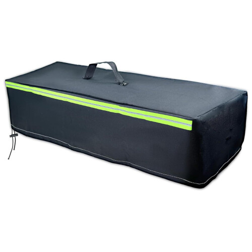 Heavy Duty Fire Pit Cover 28inch Rectangle Glowing In The Dark