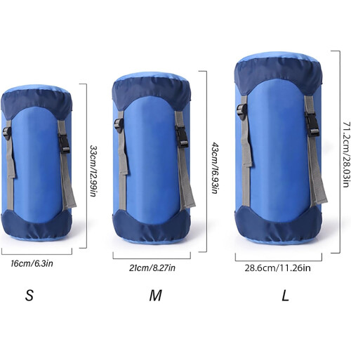 Sleeping bag for adults Large capacity for sleeping bag Keep warm Storage bag Hiking accessories Keep Ref: 4509 2