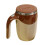 Automatic Stirring Coffee Mug Electric Stainless Steels-brown 1