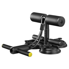 AB Training Aid Device, Sit Up Bar Floor AB Workout Machine Adjustable Core Strength Trainer, 716 lbs Black