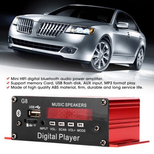 Decoder MP3 senza perdita di dati, riproduzione musicale wireless Bluetooth, mini amplificatore digitale HiFi, decoder audio Bluetooth, decodifica 2