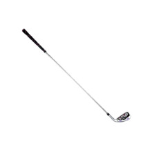 Golf iron for righthanded players, steel shaft, premiumized golf gift, golf practice club for performance and feel, violet.